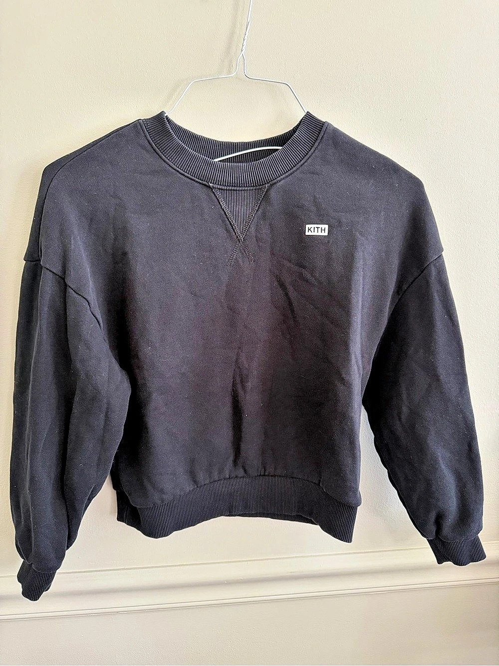 Kith Kid’s Black Crewneck Sweatshirt